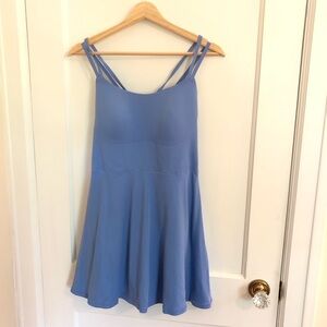 NWOT Aerie strappy tennis dress powder blue